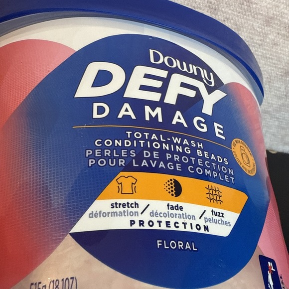 Downy Defy Damage Total Wash Conditioning Beads Floral Scent 18.10 Oz  Sealed G - Picture 5 of 8